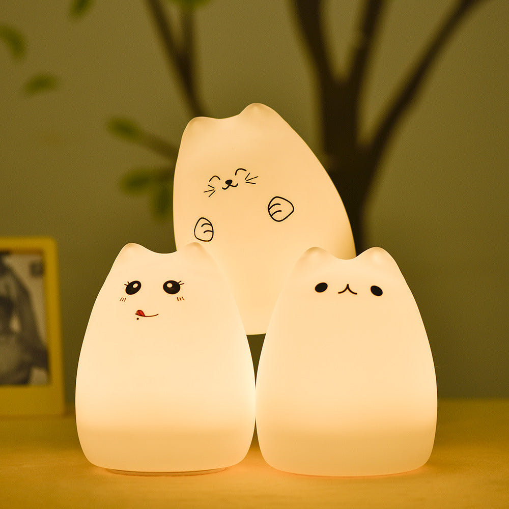 Silicone Cat Lamp